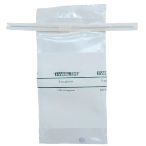 Sacchetto sterile per il campionamento delle acque con sodio tiosolfato ml  100 dim.mm  76x178 spess.mm 0,063 cf.100 pz. - STWS-100-100