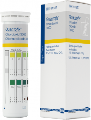 QUANTOFIX® CLORO BIOSSIDO3000 cf.100 strisce - MN 91357