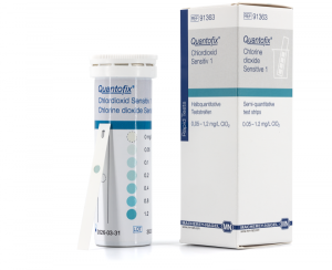 QUANTOFIX® CLORO BIOSSIDO SENSITIVE 1 3000 cf. 25 strisce - MN 91363