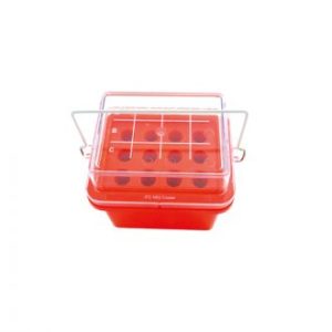 Blocco di raffreddamento per provette per centrifuga (cooler) dim.mm 197x140x190 a 12 posti (3x4) - CRYO-R12-001