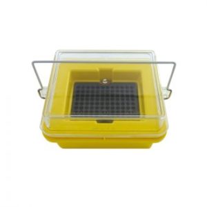Blocco di raffreddamento per PCR (cooler) dim.mm 240x200x145 a 96 posti (8x12) - CRYO-Y96-001