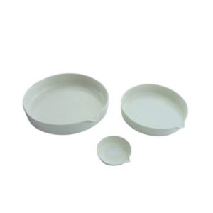 Capsula per evaporazione in porcellana fondo piatto ml   35 cf.6 pz. - EVFK-035-006