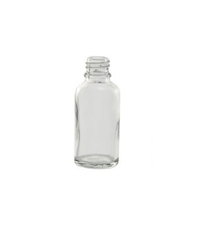 Bottiglia in vetro incolore con filettature DIN-18 ml   10 cf.192 pz. - FRGN-010-192