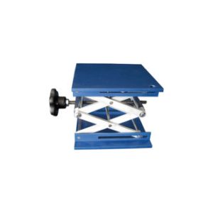 Tavolino elevatore in alluminio regolabile mm 100x100x140 - JACA-100-001