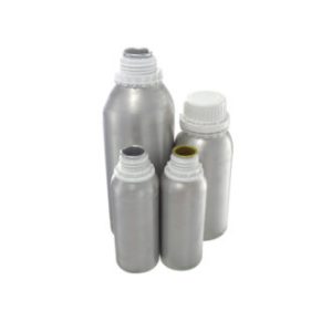 Bottiglia in alluminio con tappo non rivestita ml  100 cf.5 pz. - BALN-100-005