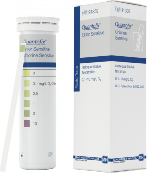 QUANTOFIX® CLORO SENSITIVE cf.100 strisce - MN 91339