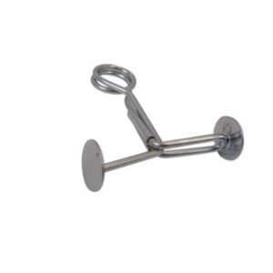 Pinza stringitubo di Mohr nichelata mm 70 apertura max mm 10 cf.5 pz. - MOTC-070-005