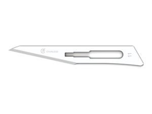 Lama per bisturi monouso sterile singola figura 11 cf.100 pz. - 27021