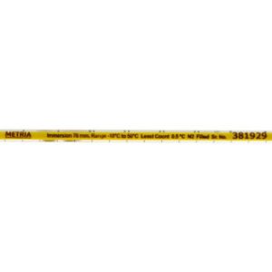 Termometro da chimica scala -10+150°C risoluzione ± 1,0°C con liquido rosso - THER-150-001 - immagine 2