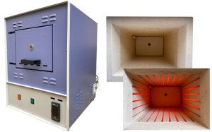 Forno a muffola ZA monofase 110 volt temperatura max +1100°C