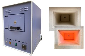 Forno a muffola ZE monofase 110 volt temperatura max +1100°C