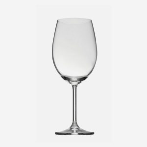 Bicchiere per vino rosso vetro bianco cf. 6 pz. - GLA-BOR#K6Z