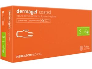 Guanti in lattice Dermagel senza polvere mis.large cf.100 pz. - 21858