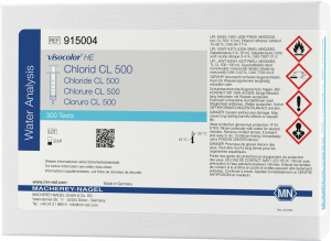 VISOCOLOR® CLORURO CL500 Kit per analisi volumetriche 200 test - Macherey Nagel 915004